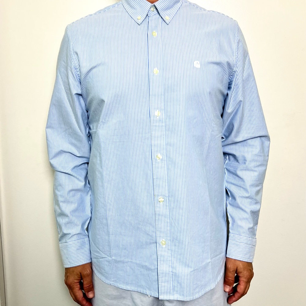 Carhartt WIP Duffield Striped Oxford Shirt.